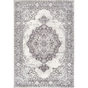 Wanderlust 87 X 63 inch Charcoal/Silver Gray/White Rugs