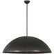 Kelly Wearstler Utopia LED 48 inch Aged Iron Sculpted Pendant Ceiling Light