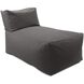 Seascape Charcoal Outdoor Pouf Lounge