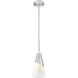 Aimie 1 Light 7 inch Brushed Nickel Pendant Ceiling Light