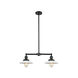 Franklin Restoration Halophane LED 21 inch Oil Rubbed Bronze Chandelier Ceiling Light in Matte White Halophane Glass, Franklin Restoration