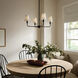 Pallas 4 Light 25 inch Black Chandelier Ceiling Light