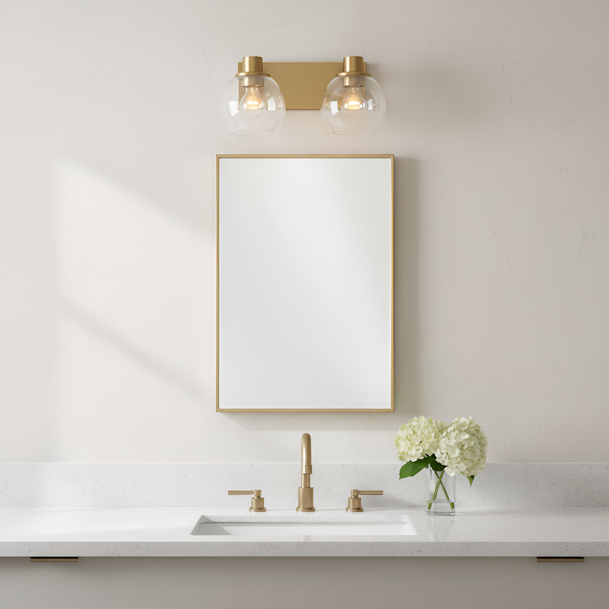 Rito 2 Light 14.50 inch Bathroom Vanity Light