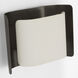 Windsor Smith Penumbra LED 15 inch Bronze and Linen Wide Sconce Wall Light