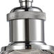 Ballston Athens Water Glass LED 6 inch Polished Chrome Sconce Wall Light