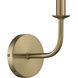 Addison 1 Light 4.75 inch Bronze, Gold Wall Mount Wall Light in Bronze and Gold