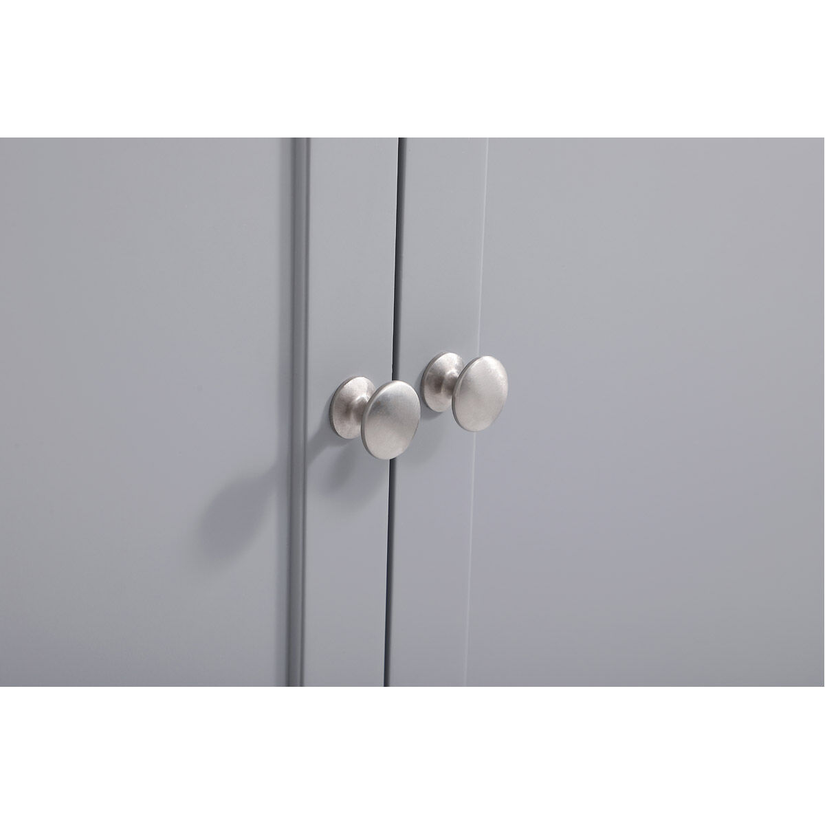 Wesley 48 X 21.5 X 35 inch Grey Vanity Sink Set in Gray