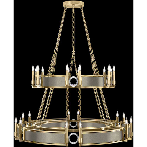 Mirage 24 Light 50 inch Gold Chandelier Ceiling Light