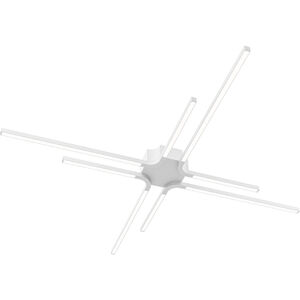 Stellar Flushmount LED 31.75 inch White Flushmount Ceiling Light, Indoor
