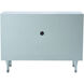 Modern Geo Skye Blue Cabinet