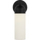 Drew & Jonathan Lawson 2 Light 4.92 inch Midnight Black Wall Sconce Wall Light in Standard