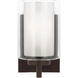 Elmwood Park 1 Light 6.25 inch Bronze Bath Vanity Wall Sconce Wall Light