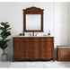 Danville 60 X 60 X 36 inch Teak Vanity Sink Set