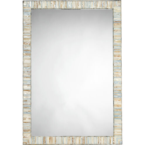 Heron 38 X 26 inch Blue Mirror