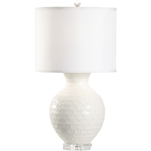 Venise 18.5 inch 100.00 watt White/Cream Table Lamp Portable Light