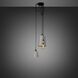 Hooked 3.0 LED 8.27 inch Stone / Steel Pendant Ceiling Light, Mix