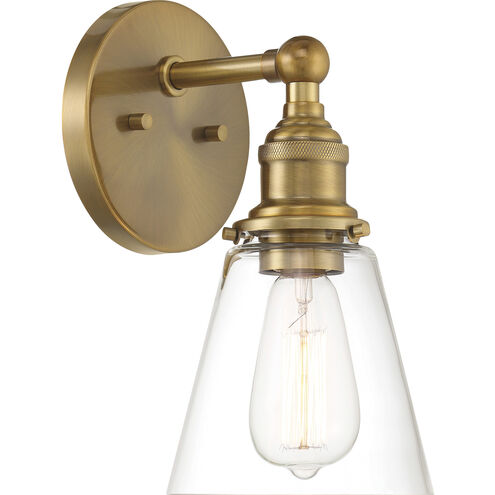 Barwell 1 Light 6 inch Oxidized Aged Brass Wall Sconce Wall Light