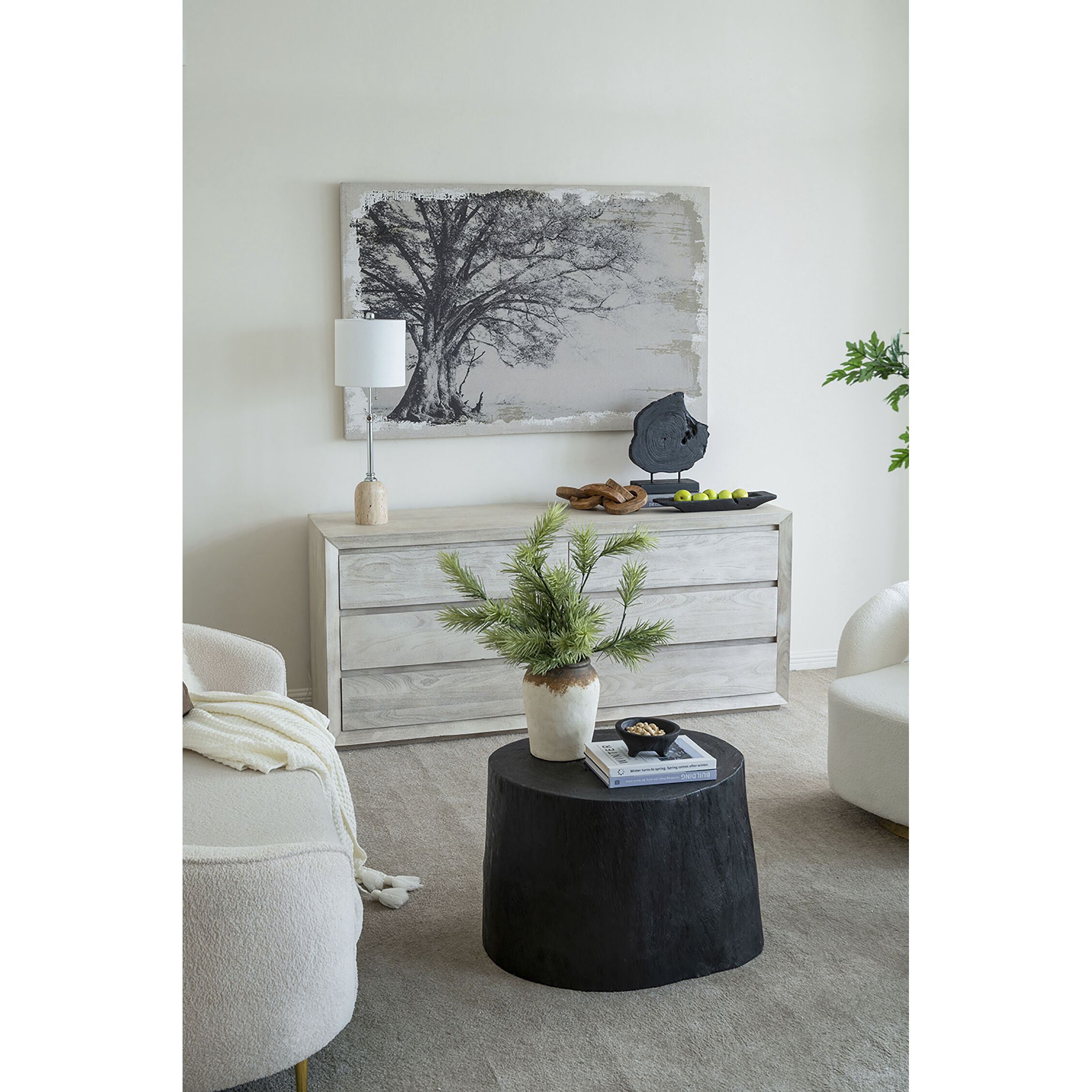 Rectangular Teak Natural Tray