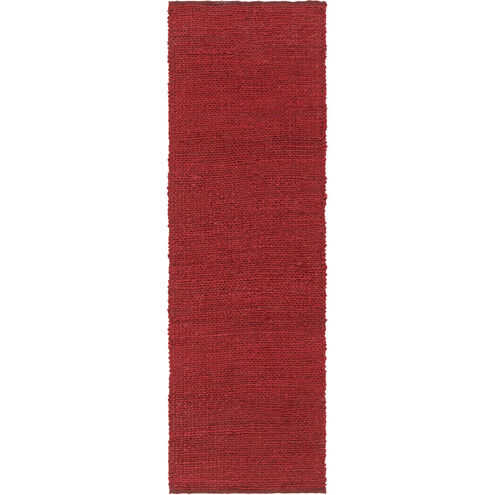 Tonga 132 X 96 inch Bright Red Rug