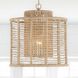 Jayna 1 Light 12.5 inch Burnished Silver Mini Chandelier Ceiling Light