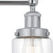 Dover 3 Light 24.5 inch Polished Chrome Bath Vanity Light Wall Light