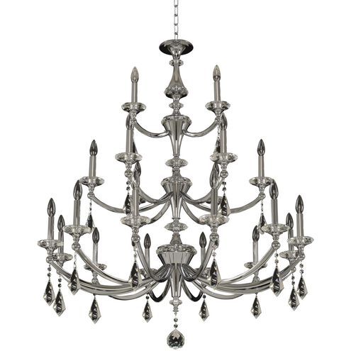 Floridia 21 Light 42 inch Chrome Chandelier Ceiling Light