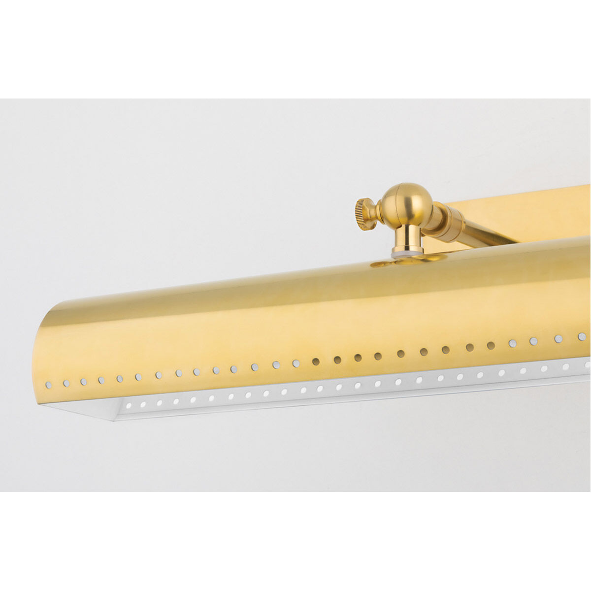 Hampshire 50 watt 15.75 inch Aged Brass Picture Light Wall Light, Medium