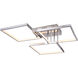 Canada LED 20 inch Chrome LED Flush Mount Ceiling Light