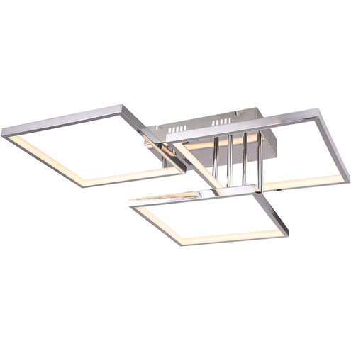 Canada LED 20 inch Chrome LED Flush Mount Ceiling Light