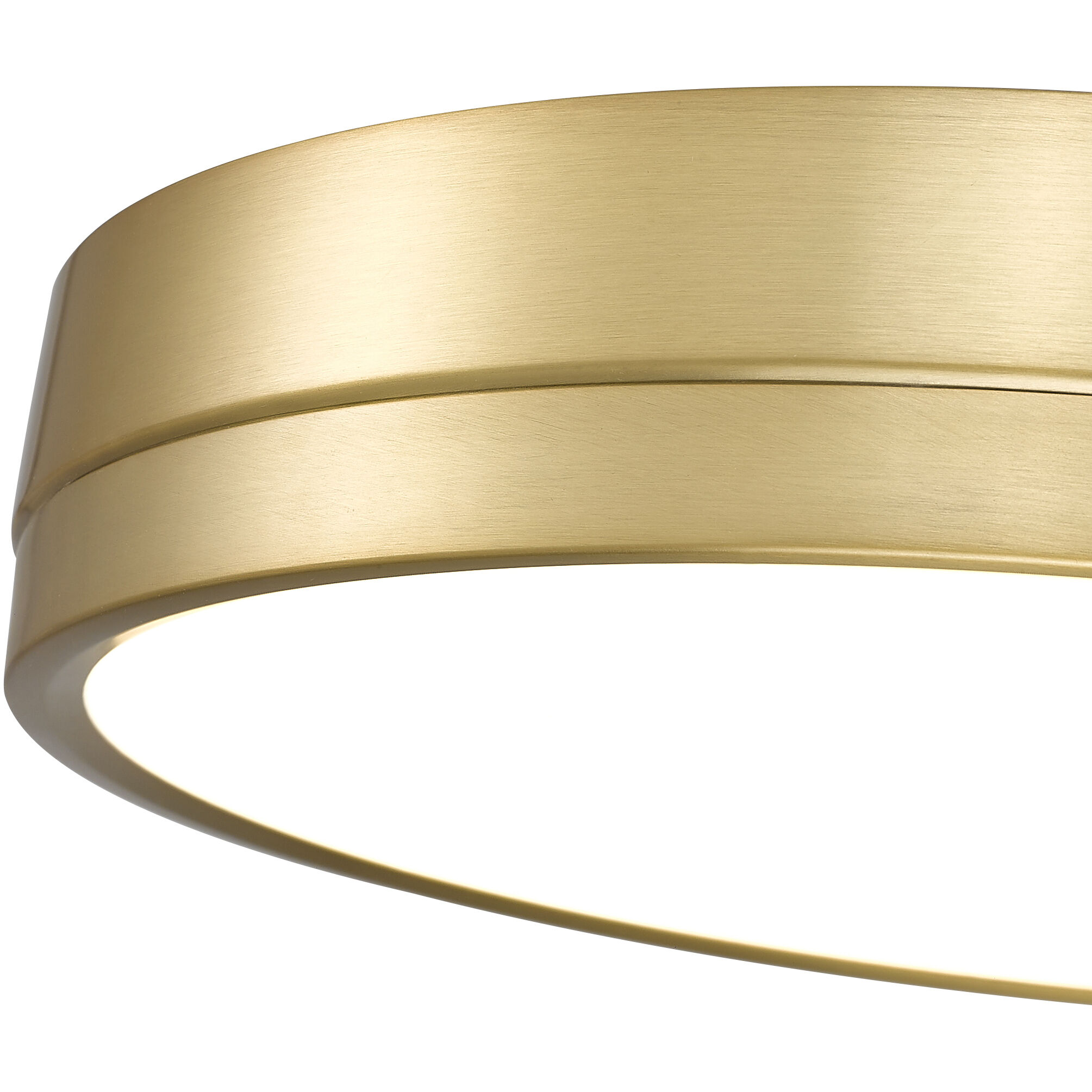 Algar LED 16 inch Modern Gold Flush Mount Ceiling Light