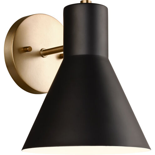 Towner 1 Light 7 inch Satin Brass Wall Bath Fixture Wall Light