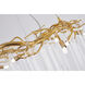 Canada 12 Light 31.5 inch Gold Chandelier Ceiling Light