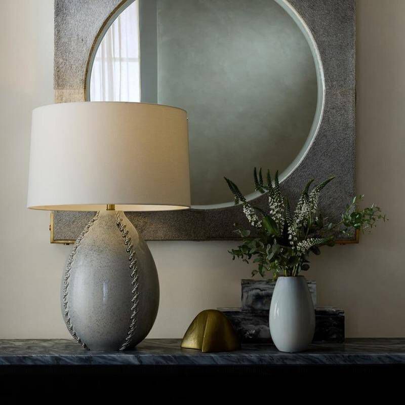 Jaxx 29.5 inch 150.00 watt Ice Reactive and Antique Brass Table Lamp Portable Light