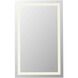 Riven 48 X 30 inch White LED Mirror