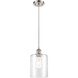 Paladin 1 Light 7.13 inch Brushed Satin Nickel Mini Pendant Ceiling Light