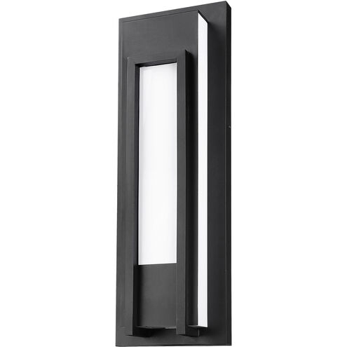 Keaton LED 24 inch Black Outdoor Wall Light