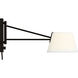 Richard June Hale 1 Light 8 inch Aged Iron Wall Sconce Wall Light