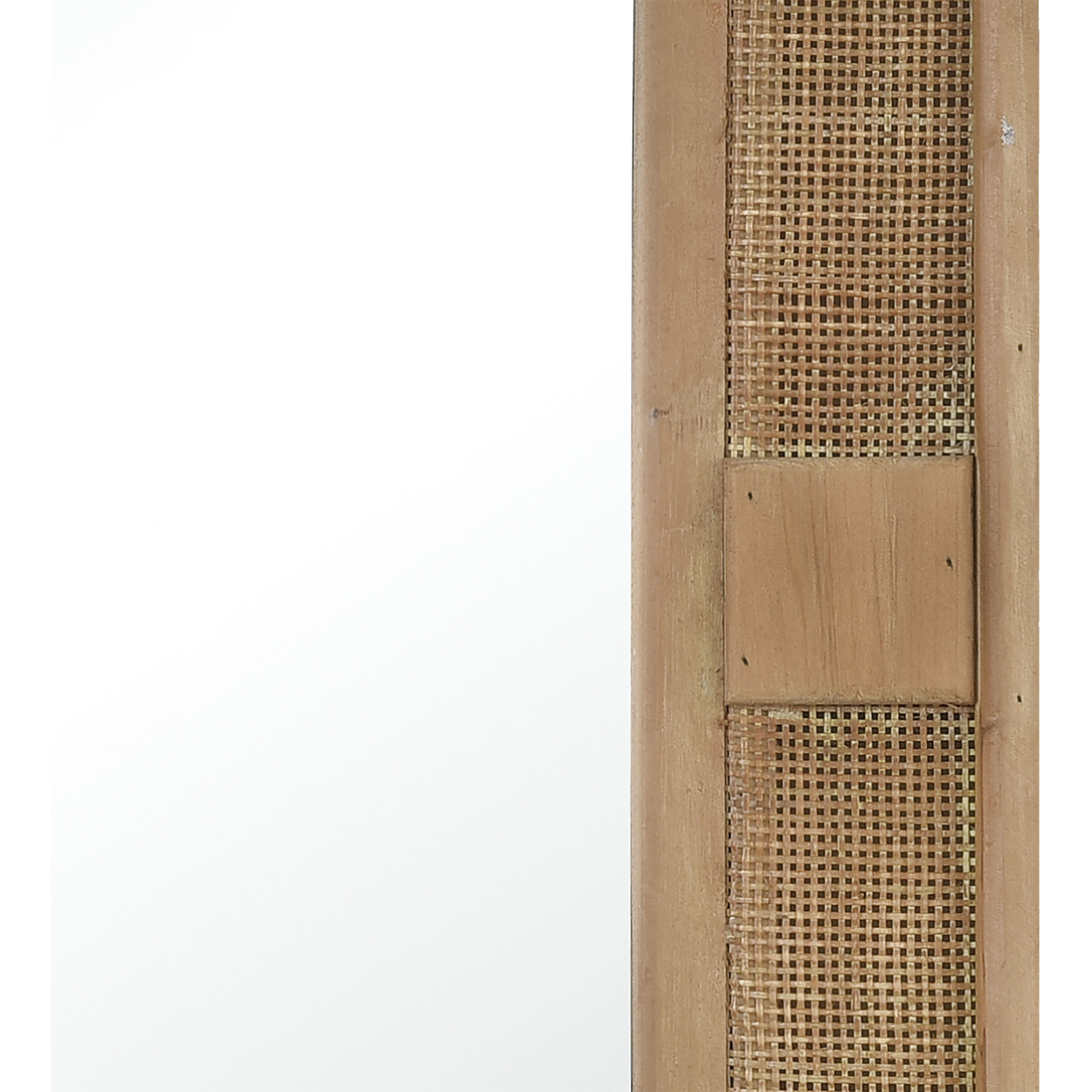 Cabana 39.5 X 29.5 inch Natural and Mirror Wall Mirror