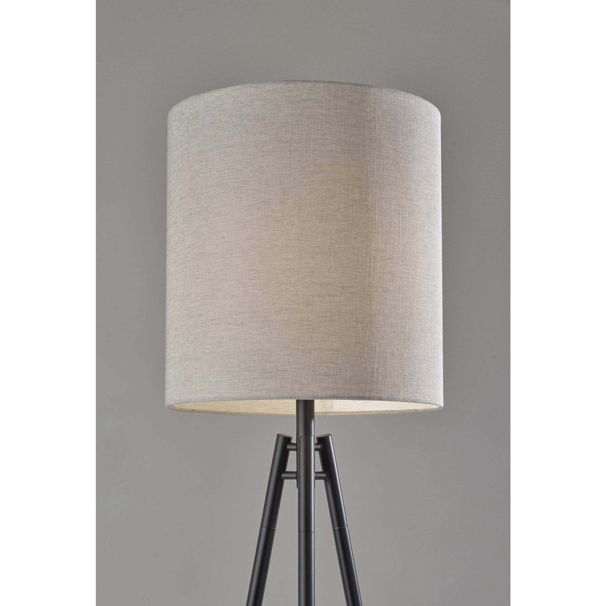 Glenwood 69 inch 100.00 watt Black Floor Lamp Portable Light