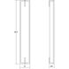 New Edge LED 5 inch Satin Black Bath Bar Wall Light