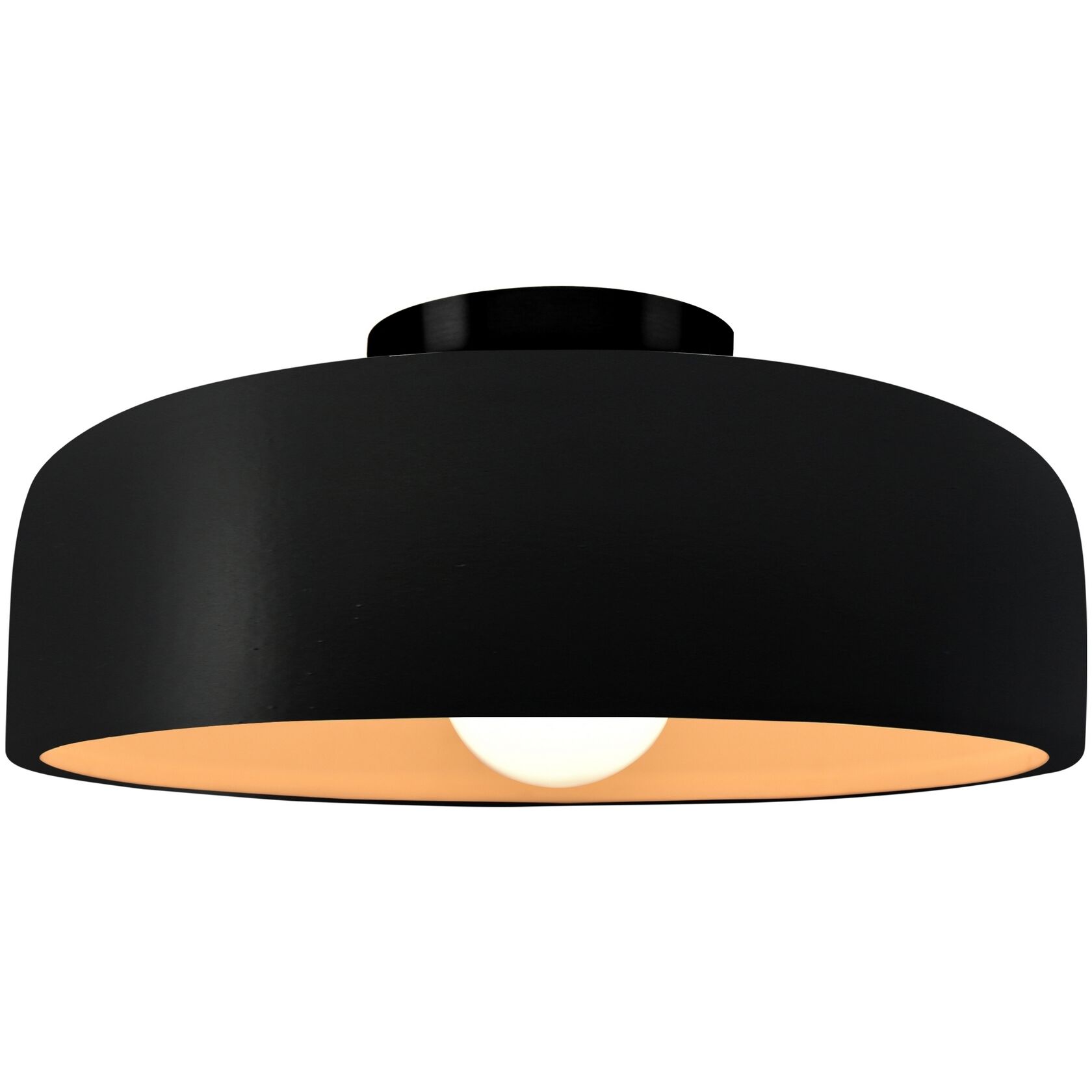 Radiance Collection - Spire Semi-Flush Ceiling Light, Form+Finish+Function