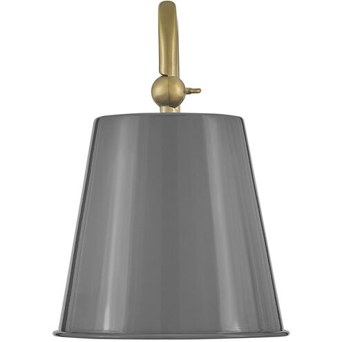Blake LED 8 inch French Gray Sconce Wall Light