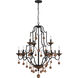 Colonial Charm 9 Light 33.13 inch Chandelier