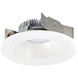 Cobalt Matte Powder White Recessed