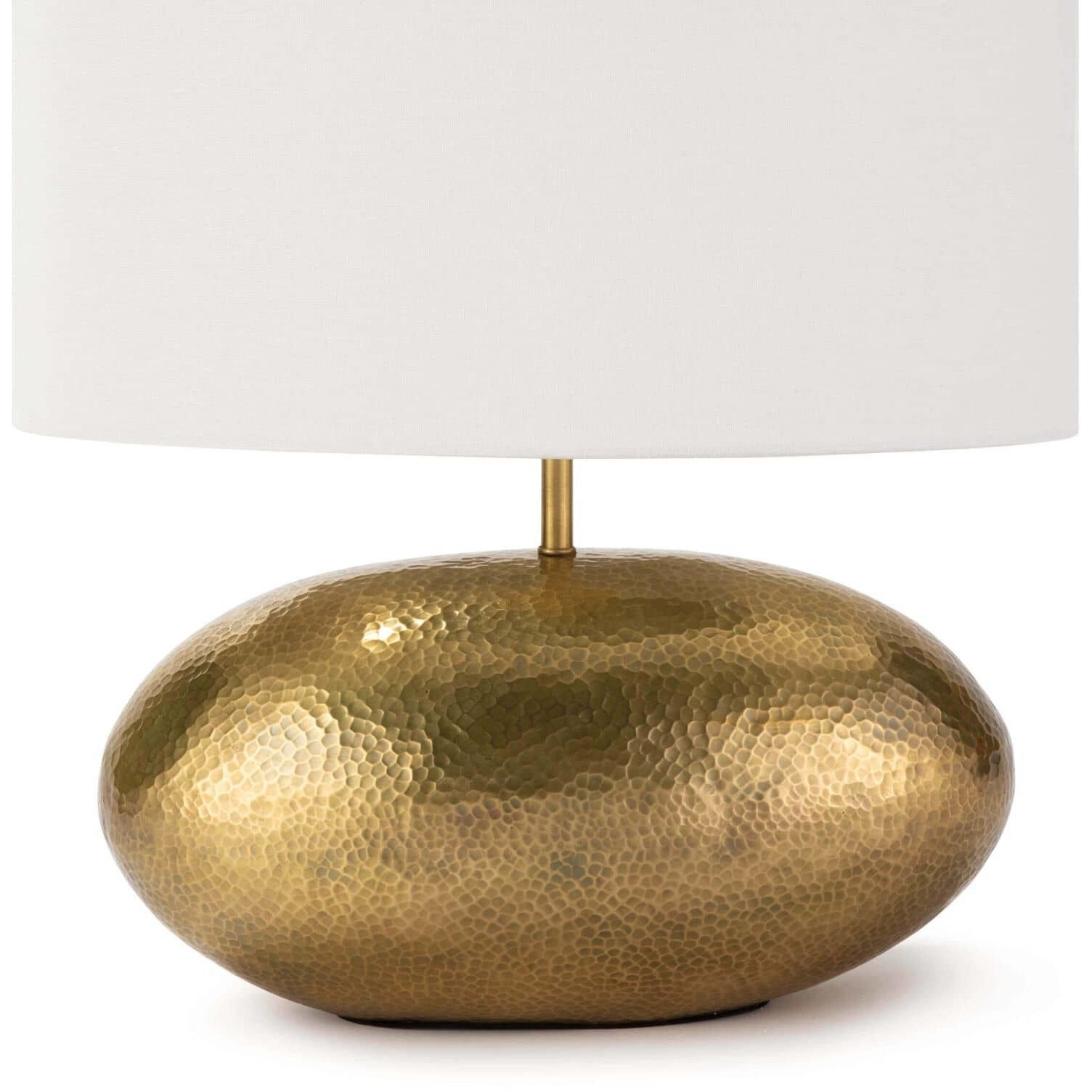 Joule 19 inch 100.00 watt Natural Brass Mini Lamp Portable Light, Table Lamp