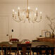 Homestead Karthe 9 Light 42 inch Natural Brass Chandelier Ceiling Light, Karthe