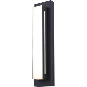 Amani LED 17.75 inch Black Outdoor Wall Lantern