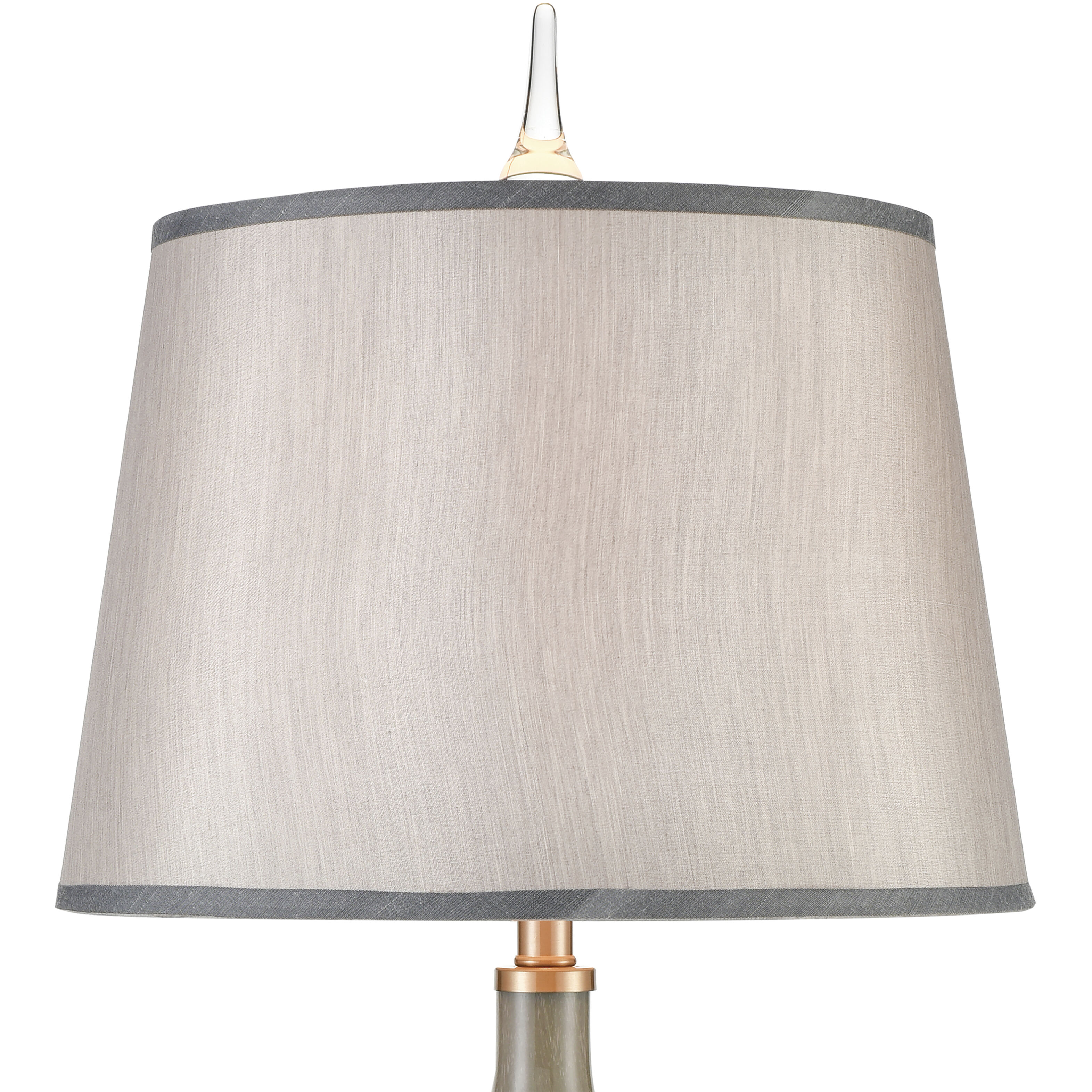 Henley 36 inch 150 watt Gray Table Lamp Portable Light
