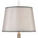 Henley 36 inch 150 watt Gray Table Lamp Portable Light