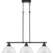 Yep Duncan Island Light Ceiling Light in Matte Black, White